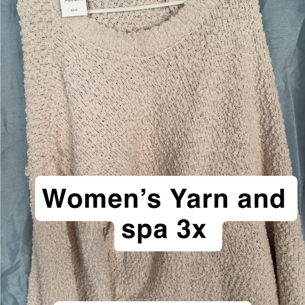 Women's Off-the-Shoulder Cream Sweater